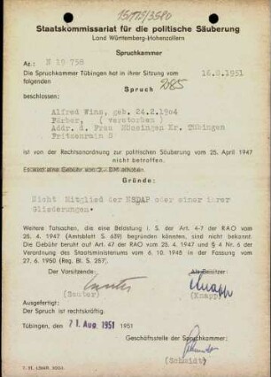 Winz, Alfred