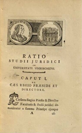 Ratio Studii Juridici In Universitate Vindobonensi