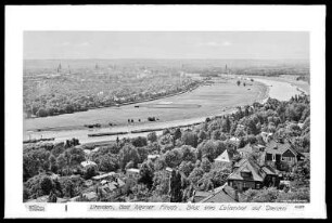 Dresden-Weißer Hirsch, Blick vom Restaurant Luisenhof