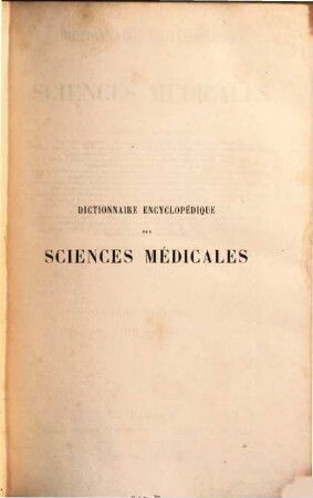 Dictionnaire encyclopédique des sciences médicales, 2,2. Lar - Loc