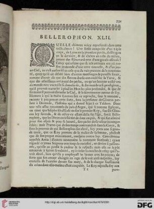 XLII: Bellerophon