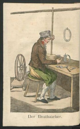 Tafel: Der Drahtzieher.