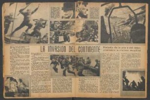 La invasión del continente : Preludio de la paz y del resurgimiento artístico mundial