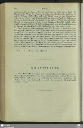 Tellur und Selen