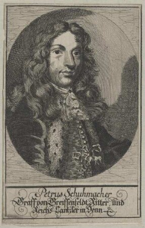 Bildnis des Petrus Schuhmacher