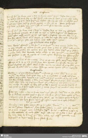 72r: Bittbriefe (supplicatoria) und Antworten darauf