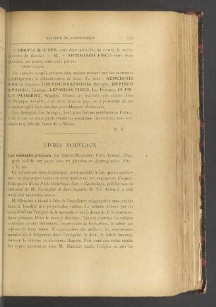 Livres nouveaux