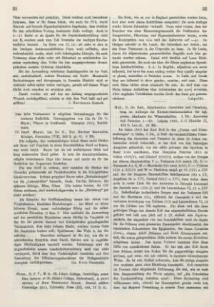 31-32 [Rezension] Nunn, H. P. V., A short syntax of New Testament Greek; Second Edition