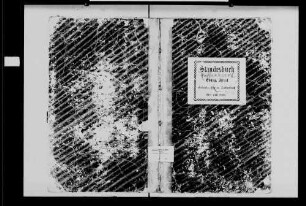 Hüffenhardt, evangelische, katholische und israelitische Gemeinde: Standesbuch 1868-1869