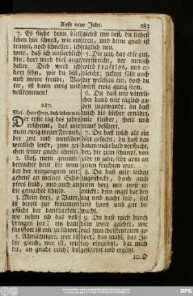 [26. Aufs neue Jahr.]