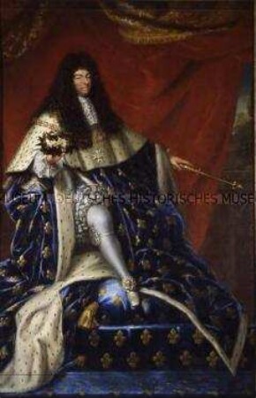 Ludwig XIV., König von Frankreich (1643-1715), als oberster Richter