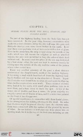 Chapter L.: Burial Places near the Nola, Stabian, and Nocera Gates