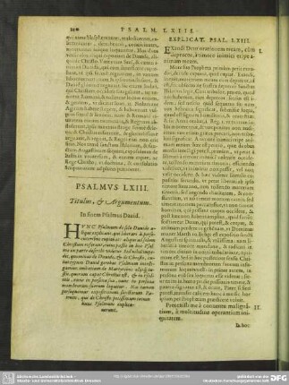 Psalmus LXIII
