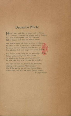 Deutsche Pflicht
