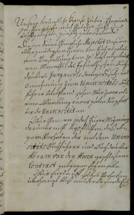 Bekräftigung der Anstellung des Buchdruckers Jungnicol; keine Beeinträchtigung der Rechte des Universitätsbuchhändlers Vandenhoeck.