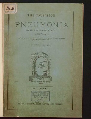 The causation of pneumonia