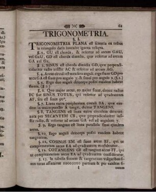 Trigonometria.