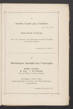 44. Antonio Canale gen. Canaletto