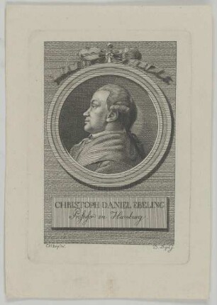 Bildnis des Christoph Daniel Ebeling