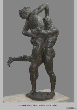 Herkules- und Antäusbrunnen : Herkules und Antäus