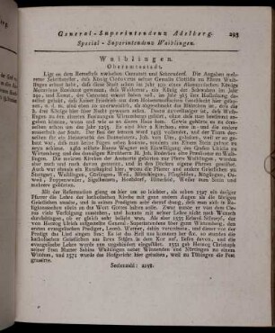 Special-Superintendenz Waiblingen.