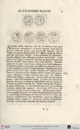 Numismata Alexandri Magni