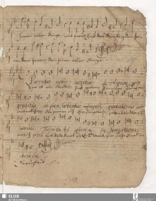 Anonymus: Parvulus nobis nascitur