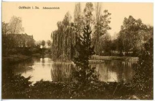 Geithain. Schwanenteich