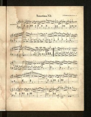 Sonatina No 1.