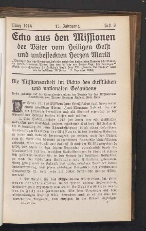 März 1914. Heft 3
