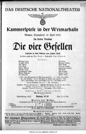 Die vier Gesellen