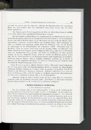 1. Qualitative Verbreitung dre Acanthometriden.
