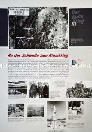Schautafel Nr. 11 der Ausstellung "Der Kalte Krieg. Ursachen - Geschichte - Folgen", herausgegeben vom Berliner Kolleg Kalter Krieg und der Bundesstiftung zur Aufarbeitung der SED-Diktatur.