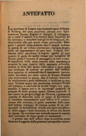 L' orfana di Ginevra : azione mimica in cinque atti