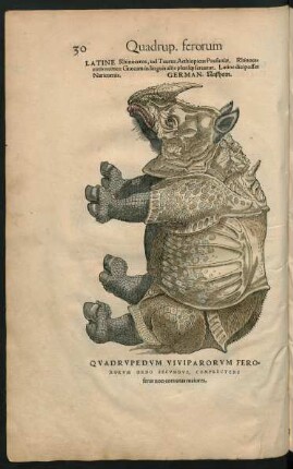 Quadrupedum Vivparorum Ferororum Ordo Secundus ...