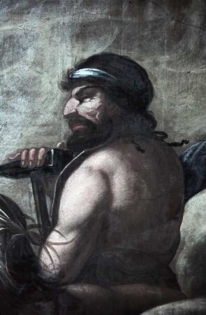 Festsaal, Ausschnitt: Hephaistos