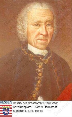 Thil, Isaac du (1679-1767) / Porträt, Brustbild