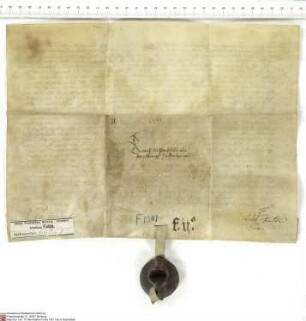 Bürgermeister, Schöffen und Bürger der Stadt Fulda bekunden, dass sie eine im Folgenden inserierte Urkunde von Johann [von Merlau], Abt von Fulda,...
