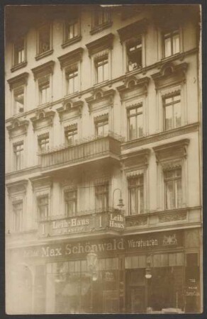 Ansichtskarte Luckauer Straße 17