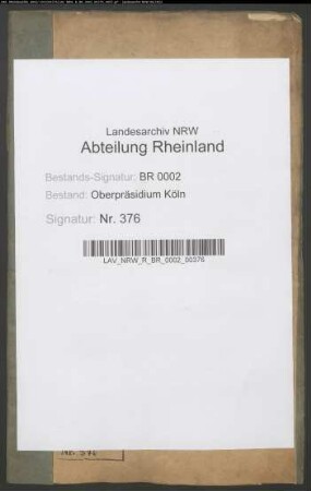 Die Pension des vormaligen Franziskaner-Guardians Schmitz zu Scheiderhöhe