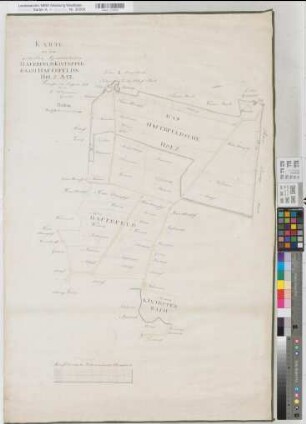Bösensell (Senden), Teilung der Gemeinheiten Haverfeld, Kintruper Bach und Haverfelds Holz, Reinkarte