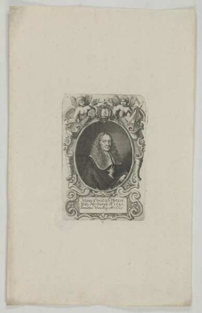 Bildnis des Johann Christoph Hetzer