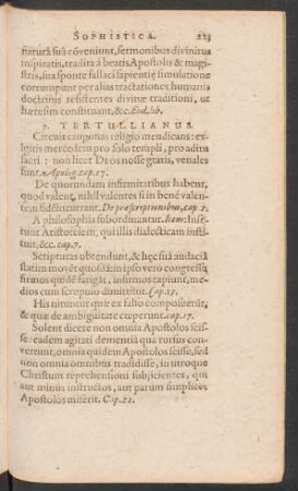 7. Tertullianus.