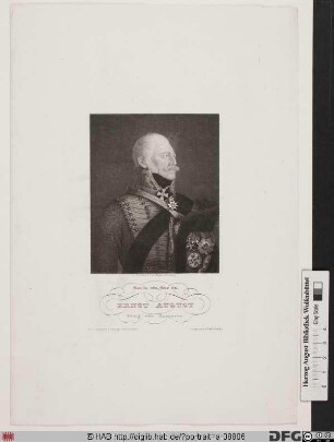 Bildnis Ernst August, König von Hannover (reg. 1837-51)