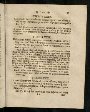 XI-XII, Thesis XXIIX - XXXIII
