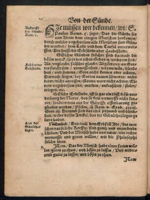Von der Sünde.
