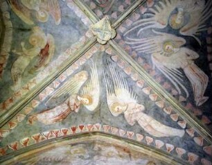 Gewölbefelder mit Engeln — Gewölbefeld mit zwei Engeln