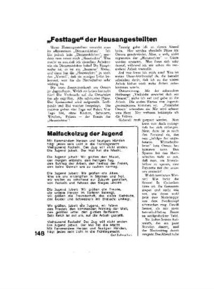 "Festtage" der Hausangestellten