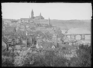 Meißen. Blick v. d. Martinskirche auf Meißen