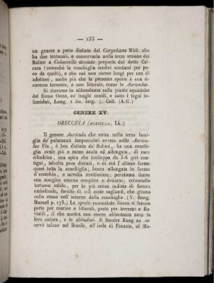 Genere XV. [bis] Genere XXIII.